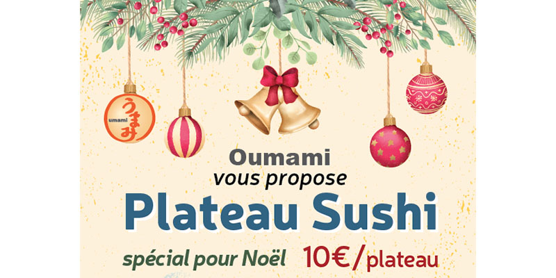 plateau sushi noel 2019